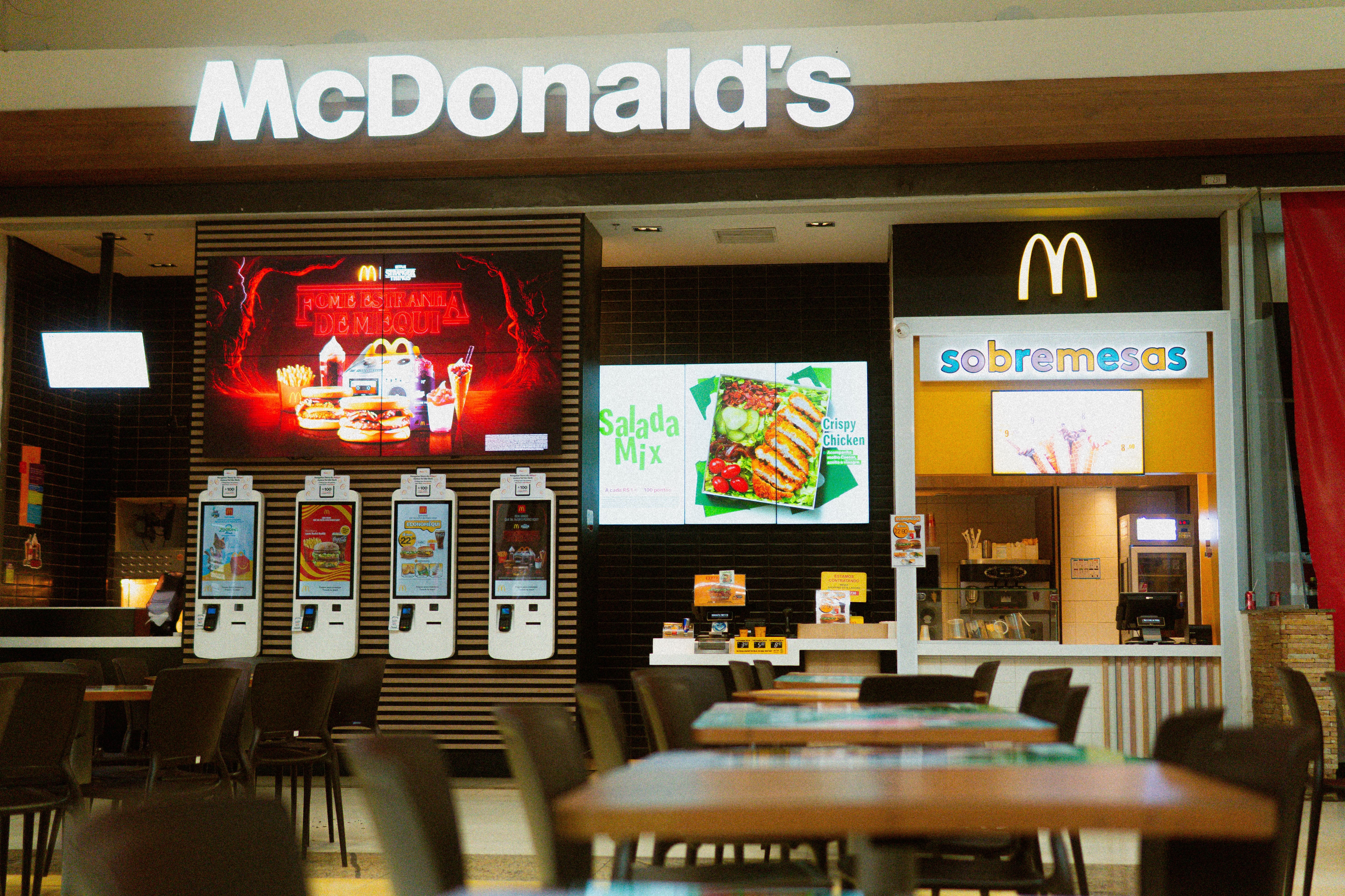 App per kiosk self-service